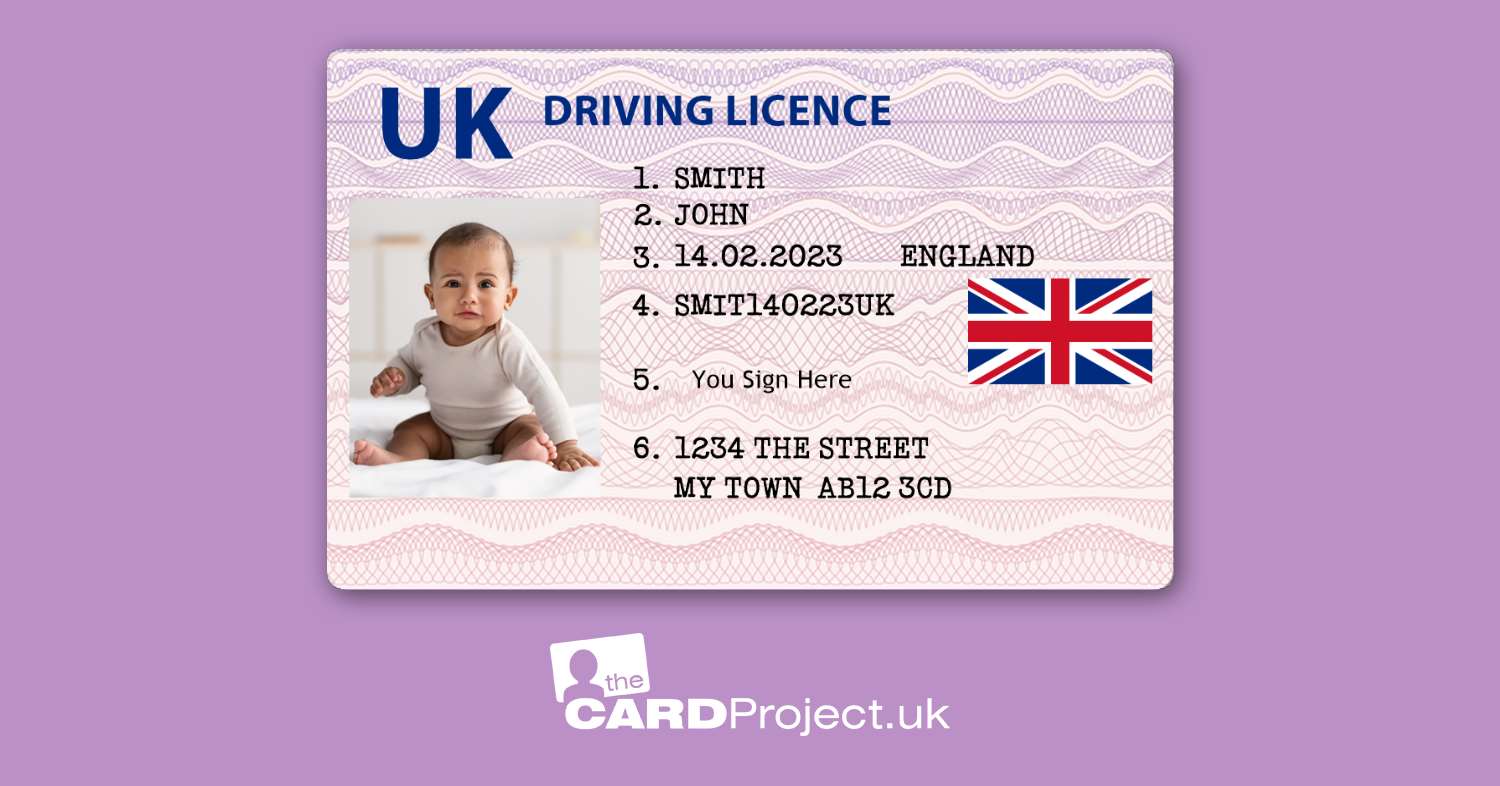 UK Driving Licence by The Card Project UK