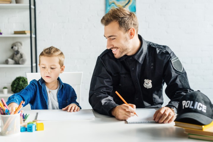 Police Officer Photo ID Card For Kids By The Card Project UK