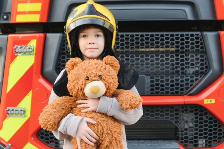 Kids Firefighter Photo ID Card by The Card Project UK