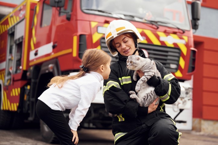 Kids Firefighter Photo ID Card by The Card Project UK