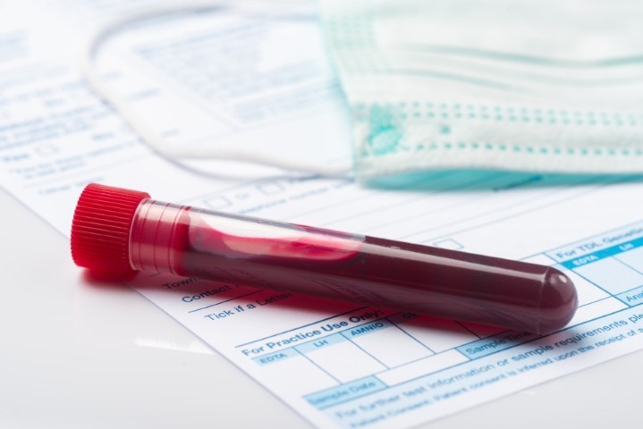 Blood Type AB Positive Card by The Card Project US