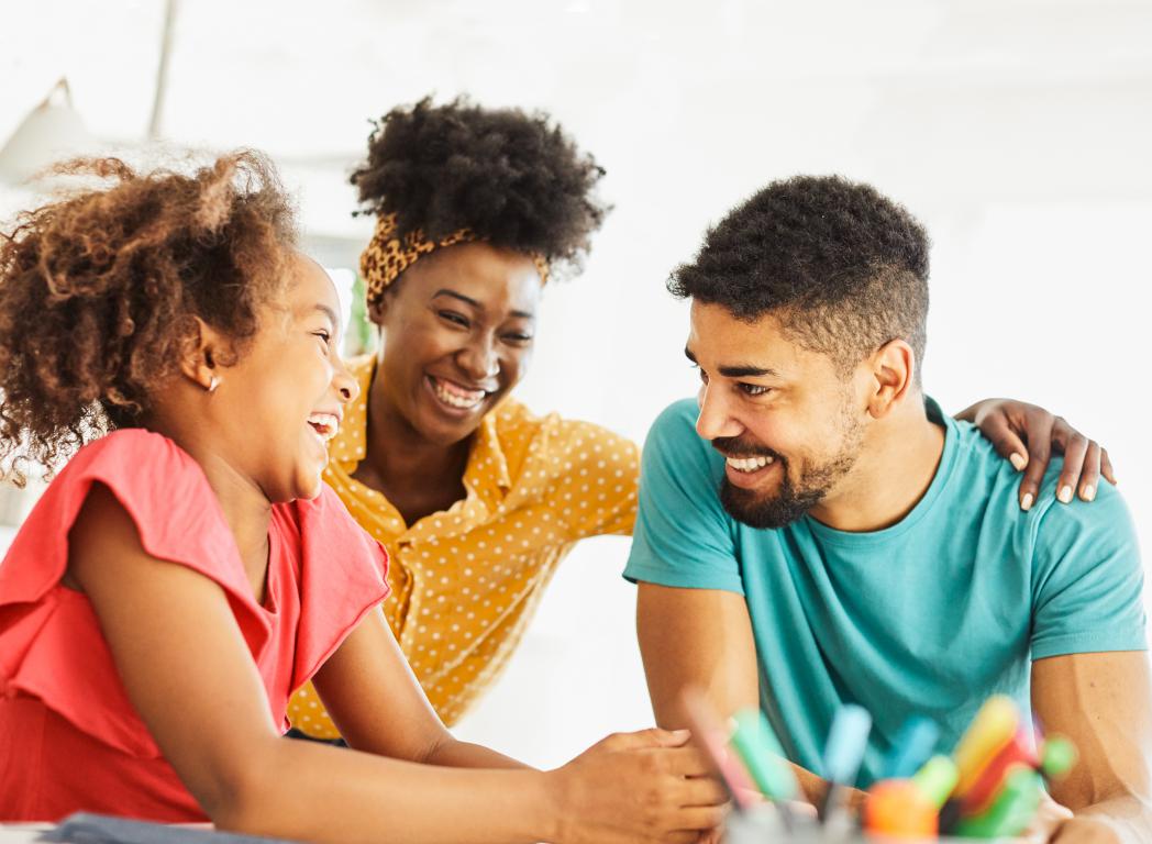 Family conversation about child's health